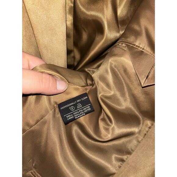 Millennium Collection men’s poly microsuede suit jacket sport coat size 44L NWT - Picture 10 of 11